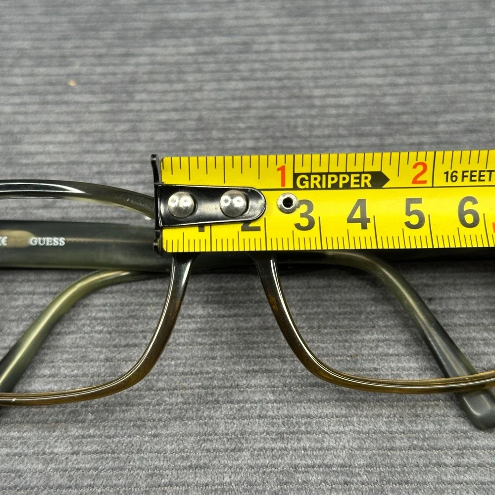 Guess GU1687 GRNBRN Green Brown Gradient Rectangular Eyeglasses Frames 54-19-140